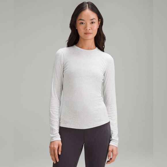 A-Lululemon Hold Tight Long-Sleeve Shirt - Picture 1 of 5